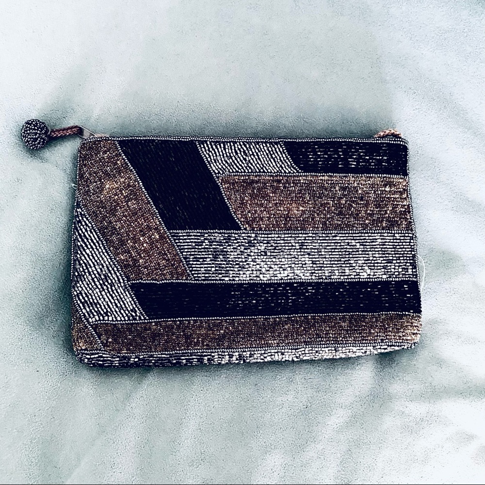 Vintage Loredana Beaded Clutch